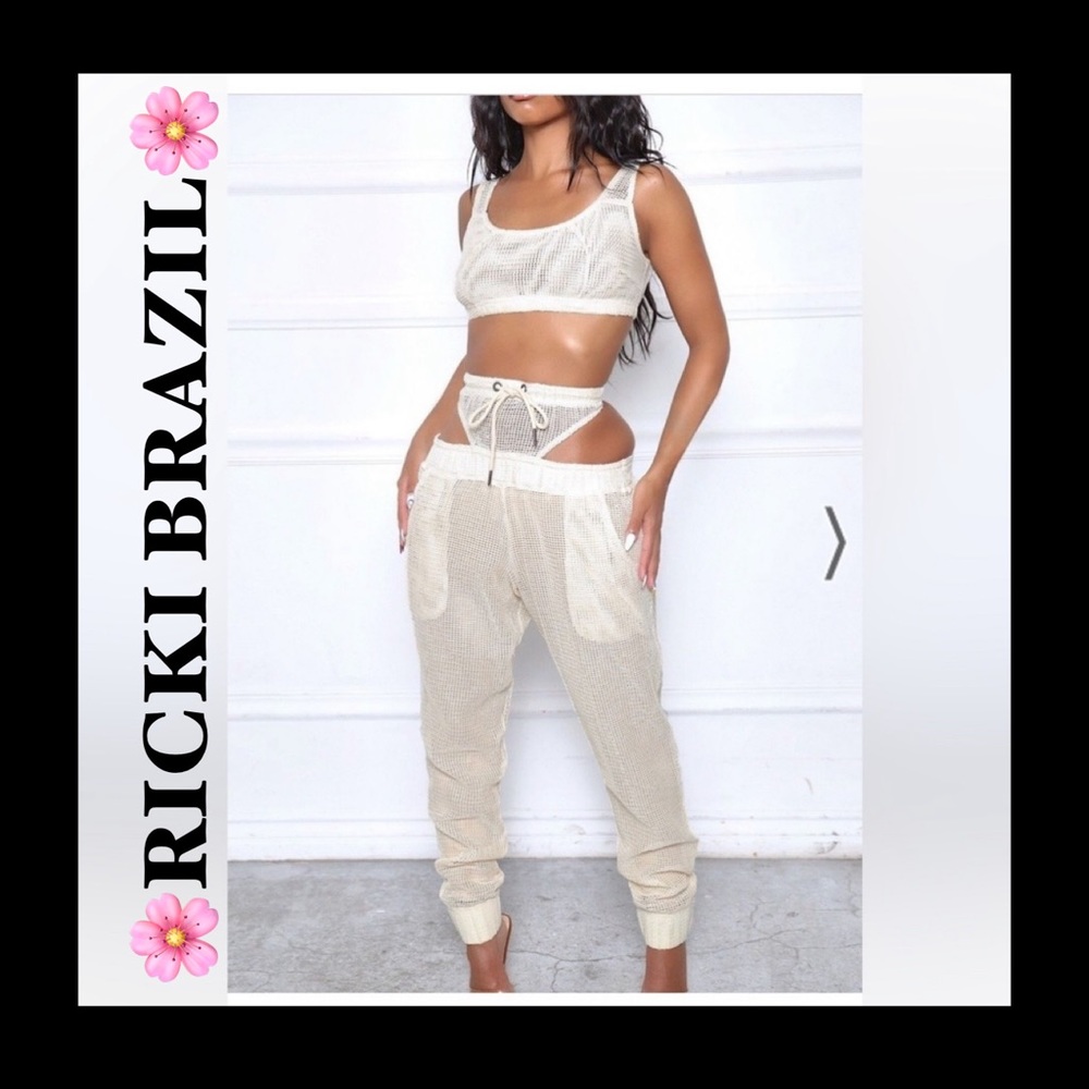 RICKI BRAZIL NET PANTS